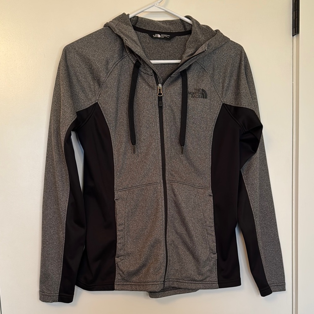 The North Face Women's Gray and Black Jacket